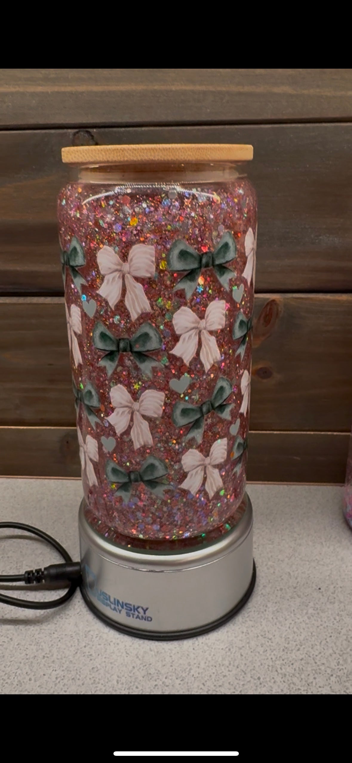 16oz Snowglobe Cup