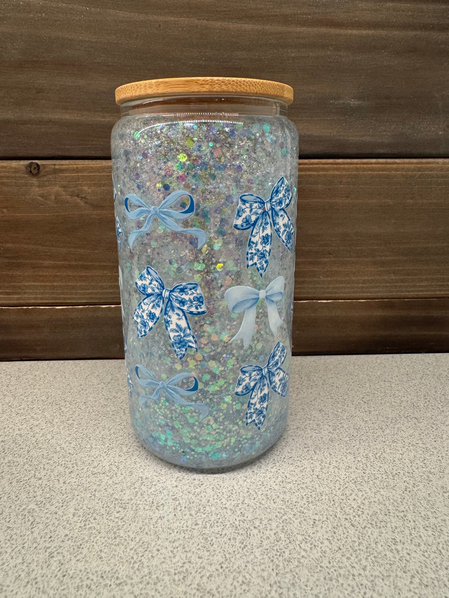 16oz Snowglobe Cup
