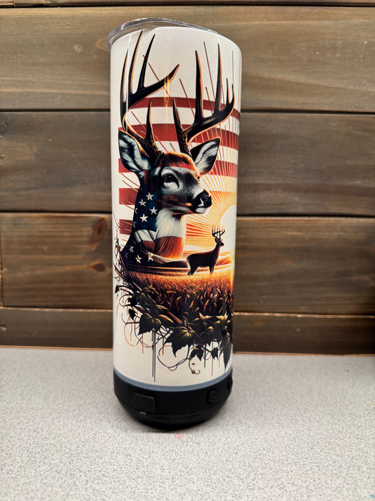 Rechargeable Bluetooth Tumbler